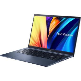 Ноутбук Asus VivoBook X1502ZA-BQ1858 Core i5 12500H 16Gb SSD512Gb Intel Iris Xe graphics 15.6" IPS FHD (1920x1080) noOS blue WiFi BT Cam (90NB0VX1-M02NC0) от магазина РЭССИ
