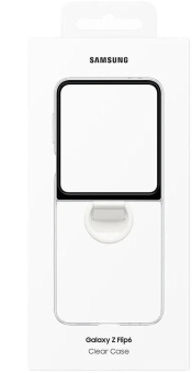 Чехол (клип-кейс) Samsung для Samsung Galaxy Z Flip6 Clear Case Case Clear Case Flip 6 прозрачный (EF-QF741CTEGRU) от магазина РЭССИ