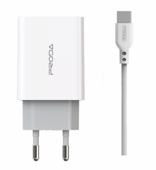 СЗУ USB Proda PD-A28 (12W, 2 порта) Белый от магазина РЭССИ