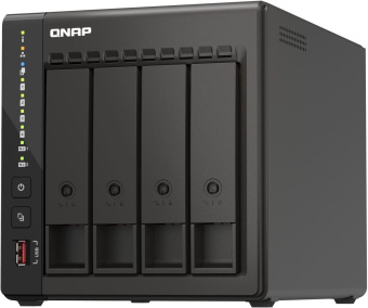 Сетевое хранилище NAS Qnap Original TS-453E-8G 4-bay настольный Celeron J6412 от магазина РЭССИ