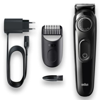 Триммер Braun BT3322 черный (насадок в компл:1шт) от магазина РЭССИ