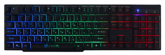 Клавиатура Оклик 780G SLAYER черный USB for gamer LED от магазина РЭССИ