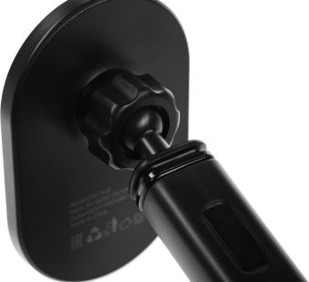 Держатель Wiiix CW-74-B магнитный беспров.з/у. черный/серый для смартфонов от магазина РЭССИ