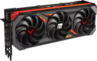 Видеокарта PowerColor PCI-E 4.0 RX7900XT 20G-E/OC AMD Radeon RX 7900XT 20480Mb 320 GDDR6 2075/20000 HDMIx1 DPx3 HDCP Ret от магазина РЭССИ