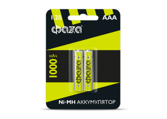Элемент питания аккумуляторный AAA 1000мАч Ni-MH от магазина РЭССИ