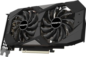 Видеокарта Gigabyte PCI-E GV-N1656WF2-4GD 3.0 NVIDIA GeForce GTX 1650 4Gb 128bit GDDR6 1590/12000 DVIx1 HDMIx1 DPx1 HDCP Ret от магазина РЭССИ