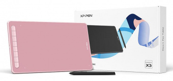 Графический планшет XPPen Deco Deco L Pink USB розовый от магазина РЭССИ