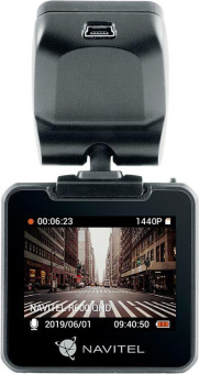 Видеорегистратор Navitel R600 QUAD HD черный 12Mpix 1440x2560 1440p 170гр. NT96660 от магазина РЭССИ
