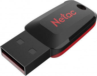 Флеш Диск Netac 32Gb U197 NT03U197N-032G-20BK USB2.0 черный/красный от магазина РЭССИ