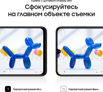 Смартфон Samsung SM-A225F Galaxy A22 64Gb 4Gb белый моноблок 3G 4G 2Sim 6.4" 720x1600 Android 11 48Mpix 802.11 b/g/n/ac NFC GPS GSM900/1800 GSM1900 TouchSc microSD max1024Gb от магазина РЭССИ