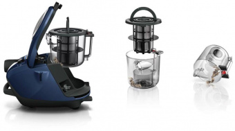 Пылесос Bosch BGS7RCL 700Вт синий/черный от магазина РЭССИ