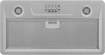 Вытяжка встраиваемая Krona Luisa 600 Inox PB нержавеющая сталь управление: кнопочное (1 мотор) от магазина РЭССИ