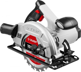 Циркулярная пила (дисковая) Зубр ПД-55 1300Вт (ручная) от магазина РЭССИ