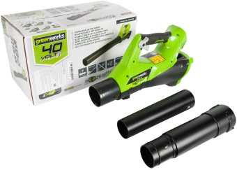 Воздуходувка Greenworks G40AB пит.:от аккум. зеленый от магазина РЭССИ