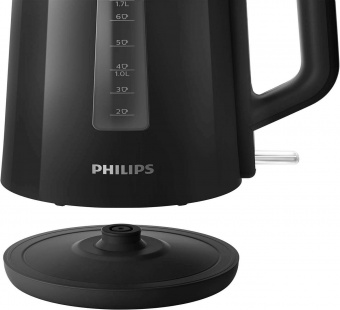 Чайник электрический Philips HD9318/20 1.7л. 2200Вт черный (корпус: пластик) от магазина РЭССИ