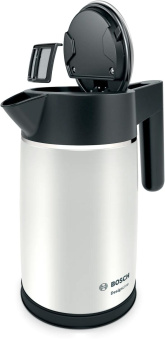 Чайник электрический Bosch TWK5P471 1.7л. 2400Вт серый/черный корпус: металл/пластик от магазина РЭССИ