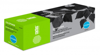Картридж лазерный Cactus CS-CF540A CF540A черный (1400стр.) для HP LJ M254dw/M280nw/M281fdn от магазина РЭССИ