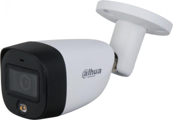 Камера видеонаблюдения аналоговая Dahua DH-HAC-HFW1500CMP-IL-A-0360B-S2 3.6-3.6мм HD-CVI HD-TVI цв. корп.:белый (DH-HAC-HFW1500CMP-IL-A-0360B) от магазина РЭССИ