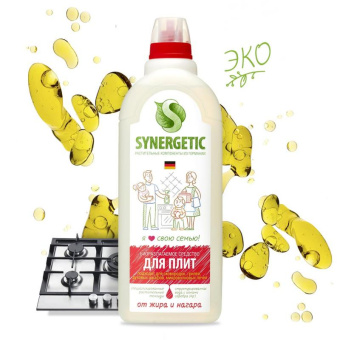 Чистящий гель для кухонных плит и поверхностей SYNERGETIC 1 л 4623720845186 106100 от магазина РЭССИ