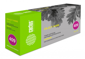 Картридж лазерный Cactus CS-CLT-Y409S CLT-Y409S желтый (1000стр.) для Samsung CLP-310/315/CLX-3170/3175/3175FN от магазина РЭССИ