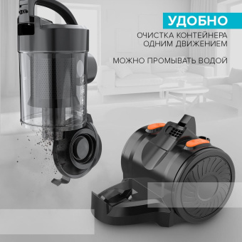 Пылесос Scarlett SC-VC80C65 1800Вт черный от магазина РЭССИ
