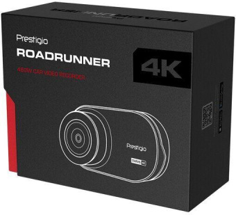 Видеорегистратор Prestigio RoadRunner 480W черный 8Mpix 2160x3840 2160p 140гр. Mstar SSC8629Q от магазина РЭССИ