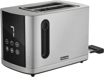 Тостер Rondell RDE-1201 800Вт стальной от магазина РЭССИ