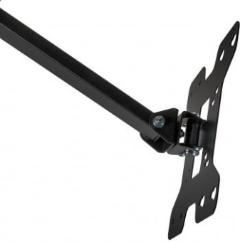 Кронштейн для телевизора Kromax OPTIMA-408 черный 22"-65" макс.30кг настенный поворотно-выдвижной и наклонный от магазина РЭССИ