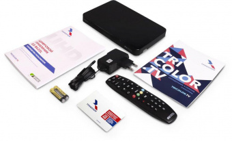 Комплект спутникового телевидения Триколор Ultra HD GS B622L/С592 черный от магазина РЭССИ