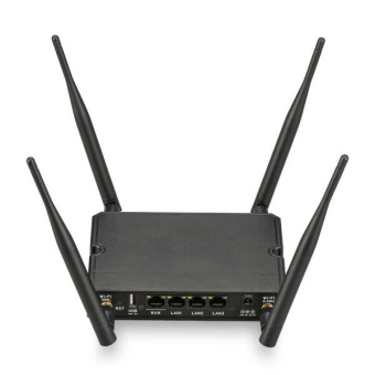 Kroks Rt-Cse m6-G GNSS гигабитный роутер со встроенным GNSS модулем и модемом LTE cat.6 от магазина РЭССИ