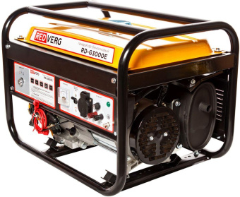 Генератор RedVerg RD-G3000E 3кВт от магазина РЭССИ
