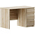 Письменный стол Шведский Стандарт КАСТОР 3 ящика 115x65x75 см бежевый дуб сонома 2.03.06.090.3 от магазина РЭССИ