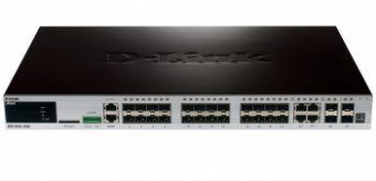 D-LINK DGS-3620-28SC/B1AEI Управляемый коммутатор L3, 24xSFP, 4xCombo SFP/1000BaseT, 4xSFP+, Stackable, 19'' от магазина РЭССИ
