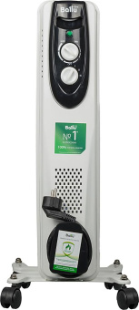 Радиатор масляный Ballu Classic BOH/CL-05WRN 1000Вт белый/черный от магазина РЭССИ
