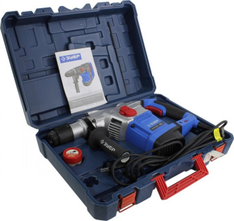 Перфоратор Зубр ЗПМ-40-1250 ЭВК патрон:SDS-max уд.:10Дж 1250Вт (кейс в комплекте) от магазина РЭССИ