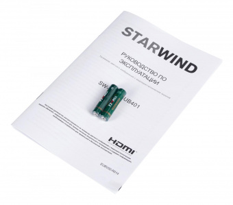 Телевизор LED Starwind 55" SW-LED55UB401 Яндекс.ТВ черный 4K Ultra HD 60Hz DVB-T DVB-T2 DVB-C DVB-C2 DVB-S DVB-S2 WiFi Smart TV (RUS) от магазина РЭССИ