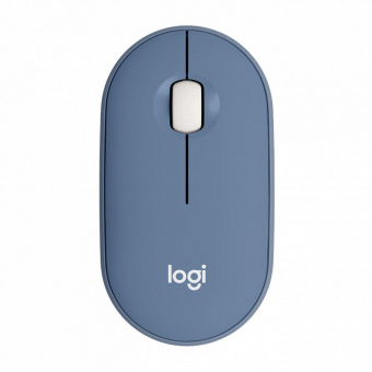 Мышь Logitech M350 голубой оптическая (1000dpi) silent беспроводная BT/Radio USB (2but) от магазина РЭССИ