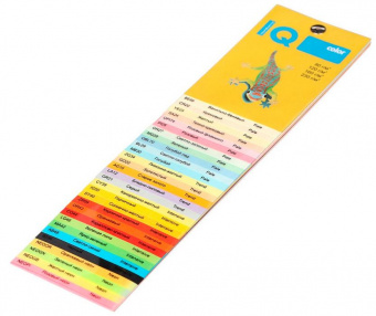 Бумага IQ Color ZG34 A4/80г/м2/500л./лимонный для лазерной/струйной печати от магазина РЭССИ