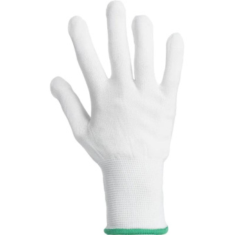 Перчатки нейлоновые Gward Touch белого цвета без покрытия р. М 12 пар NP1001 NP1001white/M12 от магазина РЭССИ