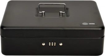 Ящик для денег без номинала Cactus CS-DCB-004 с кодовым замком 90x300x240 графитовый сталь 1.76кг от магазина РЭССИ