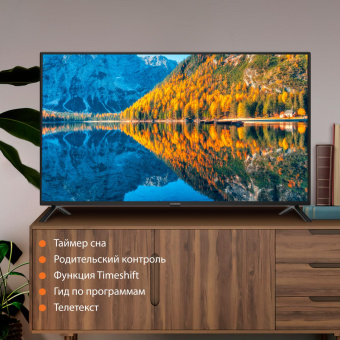 Телевизор LED SunWind 40" SUN-LED40XB201 черный FULL HD 60Hz DVB-T DVB-T2 DVB-C DVB-S DVB-S2 USB от магазина РЭССИ