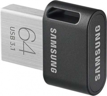 Флеш Диск Samsung 64Gb Fit Plus MUF-64AB/APC USB3.1 черный от магазина РЭССИ