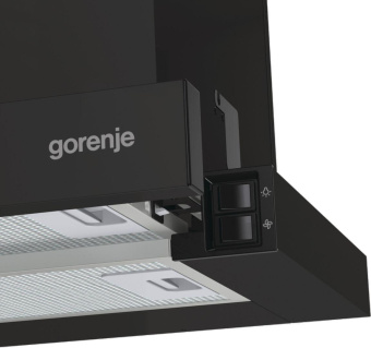 Вытяжка встраиваемая Gorenje TH606E7B черный управление: кнопочное (1 мотор) от магазина РЭССИ