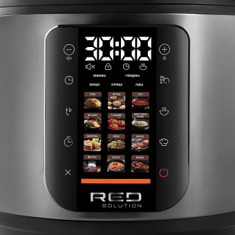 Мультиварка Red Solution M4100 5л 860Вт черный/стальной от магазина РЭССИ