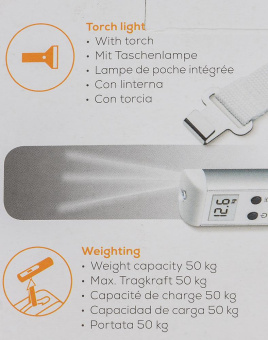 Весы багажные электронные Beurer LS10 макс.вес:50кг белый от магазина РЭССИ