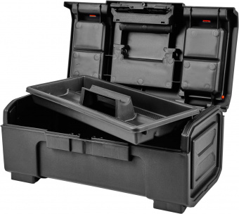 Ящик для инстр. Blocker Guru BR3940 3отд. черный/оранжевый (BR3940ЧРОР) от магазина РЭССИ