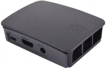 Корпус Raspberry Pi 3 Model B ASM-1900040-21 черный (103-4300) от магазина РЭССИ