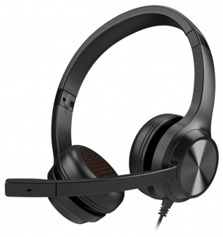 Наушники с микрофоном Creative Chat USB черный 2.1м накладные USB оголовье (51EF0980AA000) от магазина РЭССИ