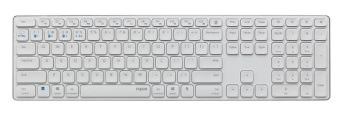 Клавиатура Rapoo E9800M белый USB беспроводная BT/Radio slim Multimedia для ноутбука (14518) от магазина РЭССИ