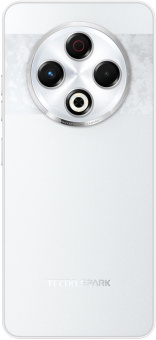 Смартфон Tecno Spark 30 256Gb 8Gb серебристый моноблок 3G 4G 2Sim 6.78" 1080x2436 Android 14 64Mpix 802.11 a/b/g/n/ac NFC GPS GSM900/1800 GSM1900 TouchSc Protect VidConf FM A-GPS microSD max1024Gb от магазина РЭССИ